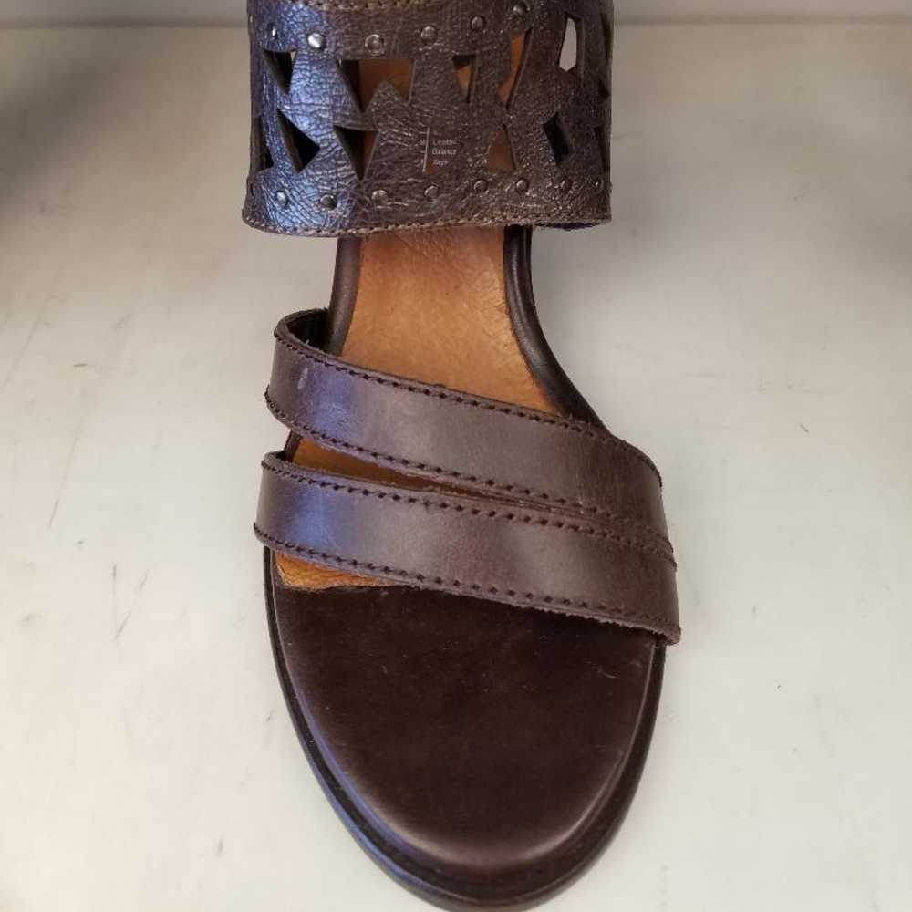 New women's Ariat 10015449 Poppy leather sandal - Picture 4 of 5